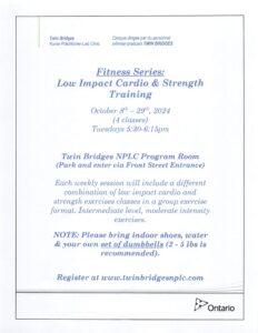 Fitness Series : Low Impact Cardio & Strength Training