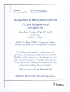 Meditation & Mindfulness Series: Guided Meditation & Mindfulness