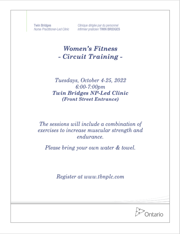 Women's Fitness - Circuit Training